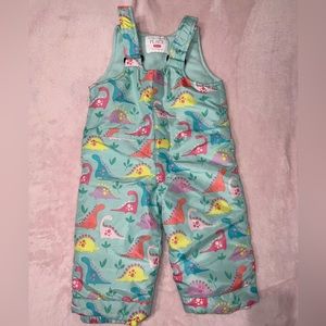 The Children’s Place snow overall bib. 18-24 month.